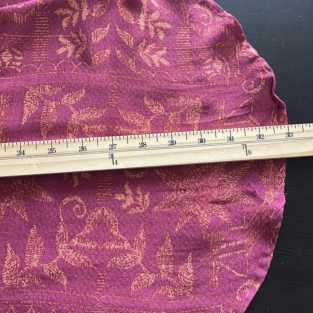 Free People Mia Tunic in Rouge Women's Size S Oversized Boho Cottagecore EUC - Picture 13 of 15